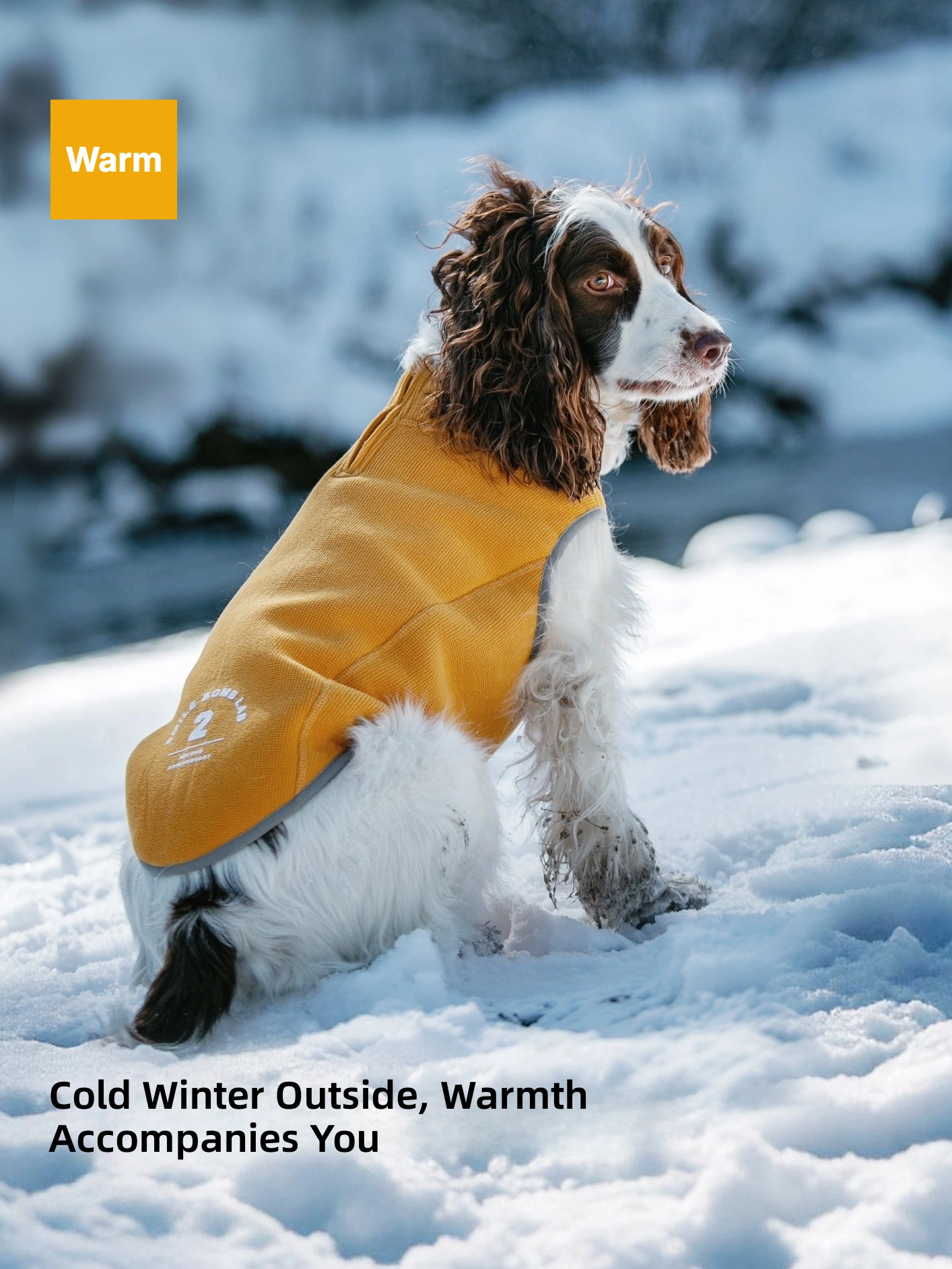 Anti-Static Fleece Dog Vest – Winter Warmth